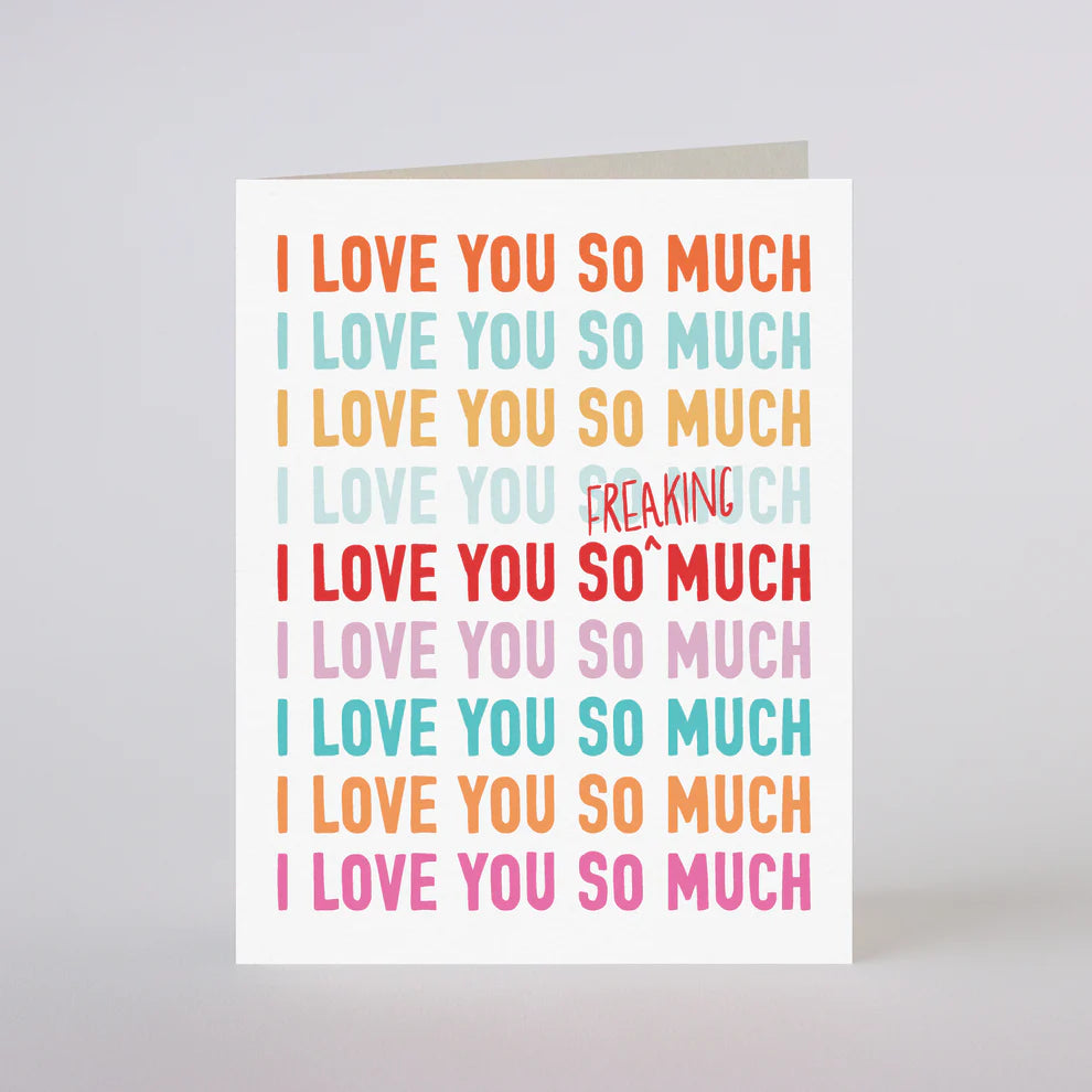 I Love You So Much Card